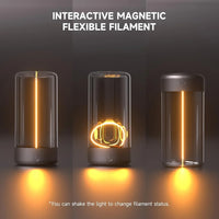 Portable quantum wire ambient magnetic light Type-C charging, eye protection function, bedroom, study, camping, Christmas gift